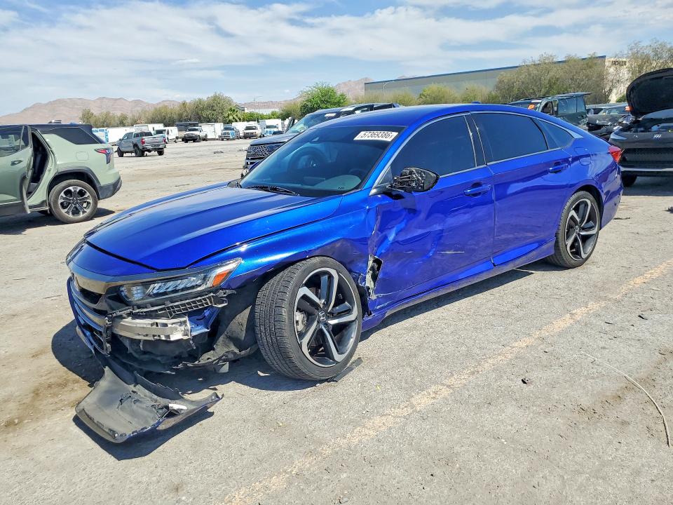 57369386 :رقم المزاد ، 1HGCV1F37JA025450 vin ، 2018 Honda Accord مزاد بيع