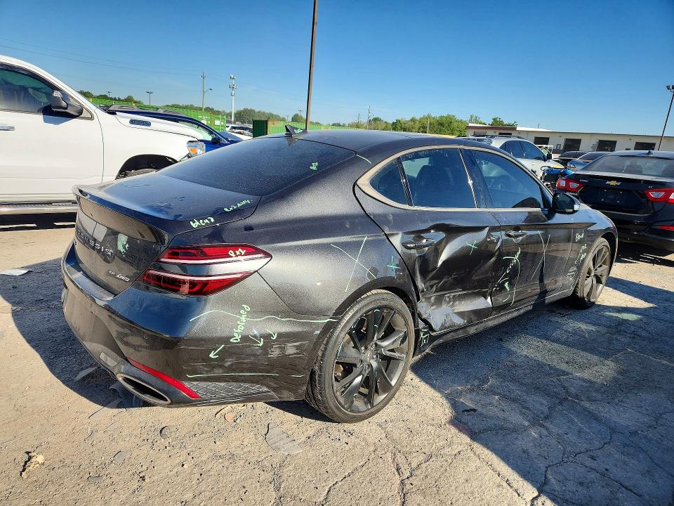Продаж на аукціоні авто 2023 Genesis G70, vin: KMTG54TE1PU127732, номер лоту: 55742556
