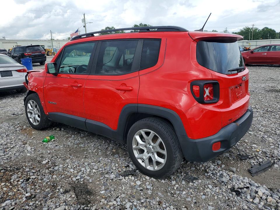 2016 Jeep Renegade მანქანა იყიდება აუქციონზე, vin: ZACCJABT6GPD64161, აუქციონის ნომერი: 57643786