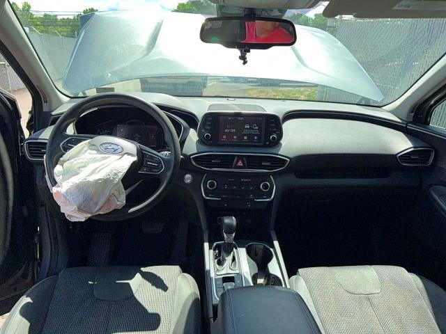55954356 :رقم المزاد ، 5NMS3CAD9KH047162 vin ، 2019 Hyundai Santa Fe مزاد بيع