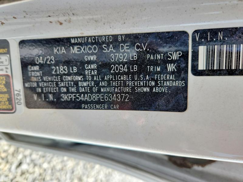 Aukcja sprzedaży 2023 Kia Forte, vin: 3KPF54AD8PE634372, numer aukcji: 57634176