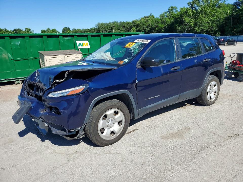 58596836 :رقم المزاد ، 1C4PJMABXEW285331 vin ، 2014 Jeep Cherokee مزاد بيع