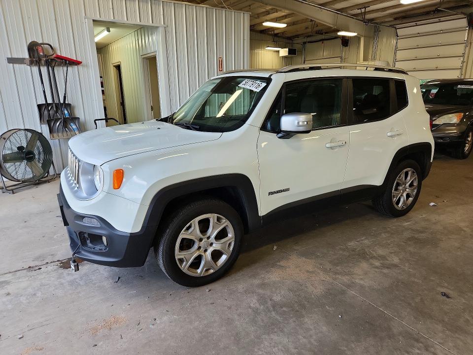 2015 Jeep Renegade მანქანა იყიდება აუქციონზე, vin: ZACCJBDT6FPC43745, აუქციონის ნომერი: 58779116
