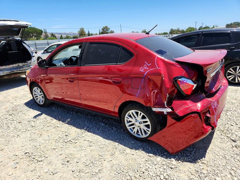 2024 Mitsubishi Mirage მანქანა იყიდება აუქციონზე, vin: ML32FVFJ2RHF17955, აუქციონის ნომერი: 56616986