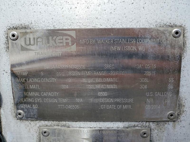 Aukcja sprzedaży 2013 Walker Trailers, vin: 5WSAA4322FN046506, numer aukcji: 55363206