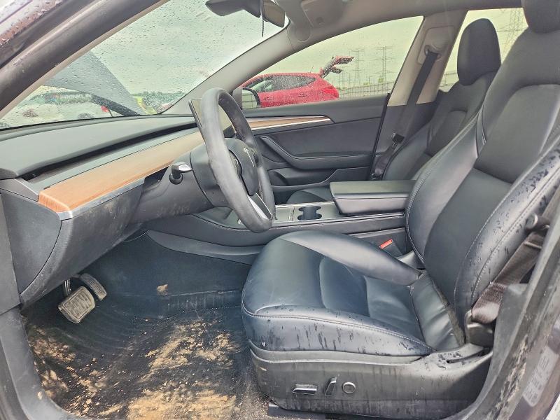 57051306 :رقم المزاد ، 5YJ3E1EA1PF667581 vin ، 2023 Tesla Model 3 مزاد بيع