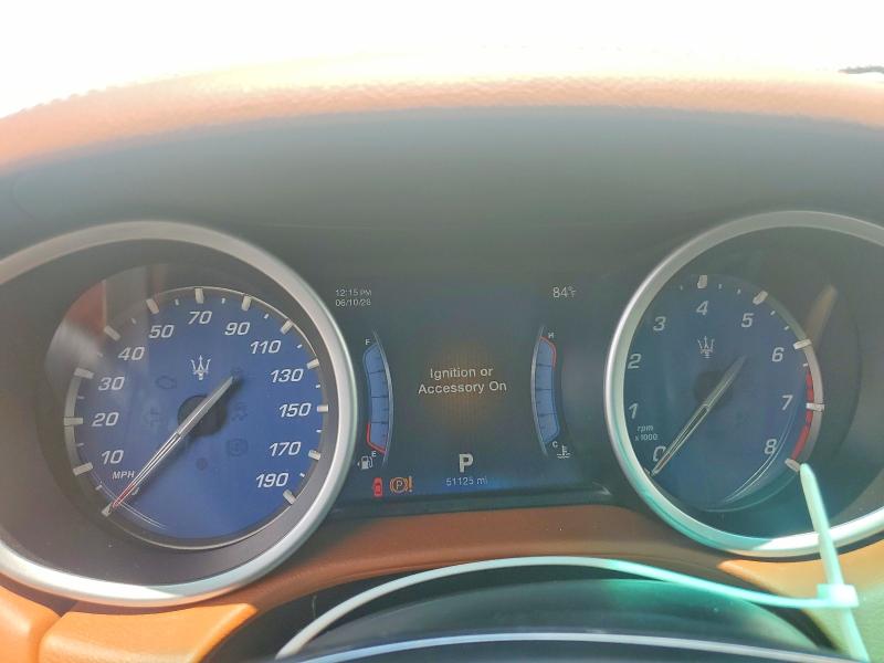 2016 Maserati Ghibli მანქანა იყიდება აუქციონზე, vin: ZAM57RTA0G1165976, აუქციონის ნომერი: 56478226