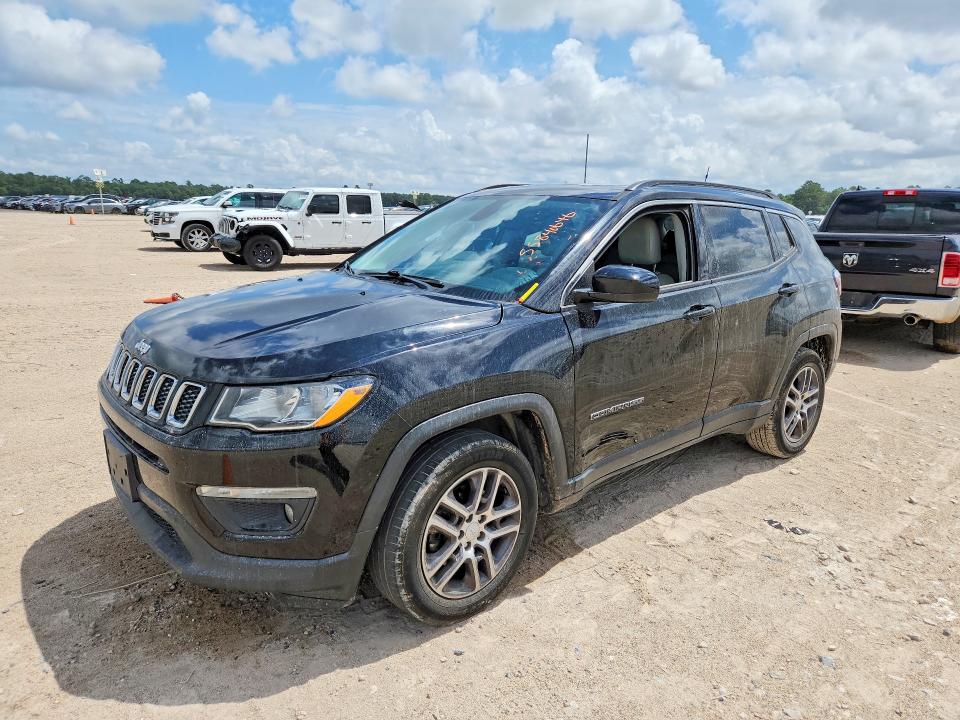 2018 Jeep Compass მანქანა იყიდება აუქციონზე, vin: 3C4NJCBB9JT494740, აუქციონის ნომერი: 55840646