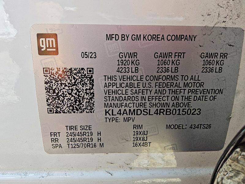 2024 Buick Encore Gx მანქანა იყიდება აუქციონზე, vin: KL4AMDSL4RB015023, აუქციონის ნომერი: 57047196