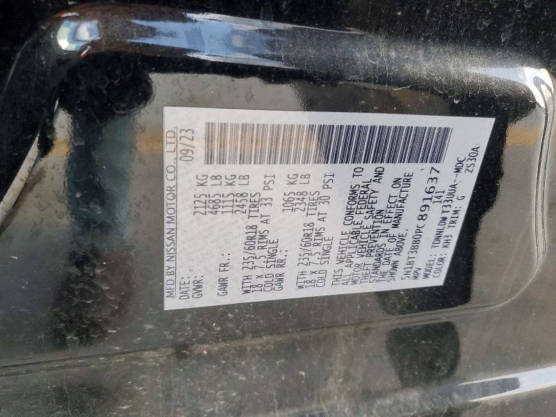 Продажа на аукционе авто 2023 Nissan Rogue, vin: 5N1BT3BB0PC891637, номер лота: 59005166