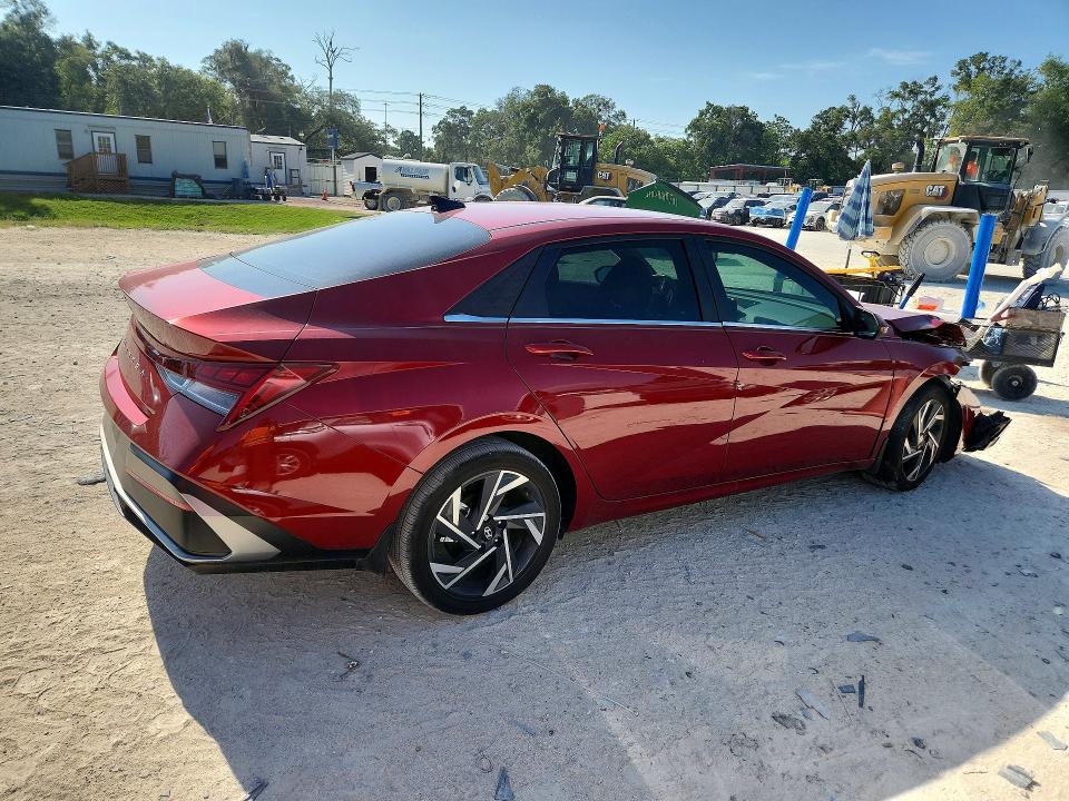 58305706 :رقم المزاد ، KMHLS4DG3SU935980 vin ، 2025 Hyundai Elantra مزاد بيع