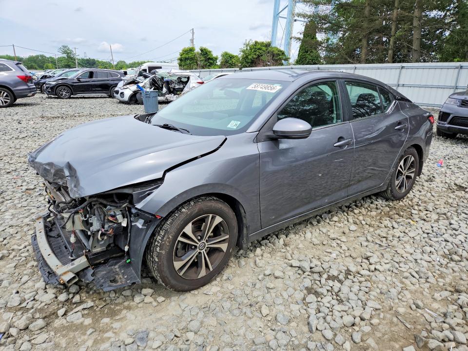 2020 Nissan Sentra მანქანა იყიდება აუქციონზე, vin: 3N1AB8CV6LY300322, აუქციონის ნომერი: 58749856