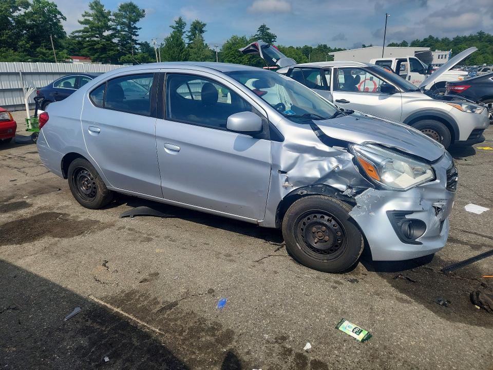 2017 Mitsubishi Mirage მანქანა იყიდება აუქციონზე, vin: ML32F3FJ9HHF14585, აუქციონის ნომერი: 59104916