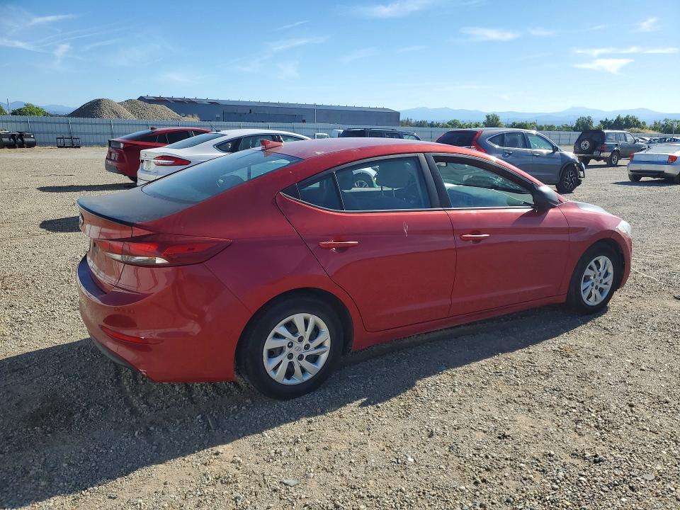 2017 Hyundai Elantra მანქანა იყიდება აუქციონზე, vin: 5NPD74LF6HH090130, აუქციონის ნომერი: 55787306