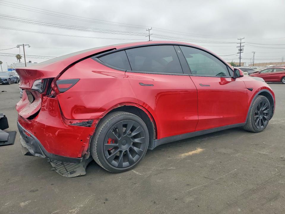 2022 Tesla Model Y მანქანა იყიდება აუქციონზე, vin: 7SAYGAEEXNF561813, აუქციონის ნომერი: 58254056