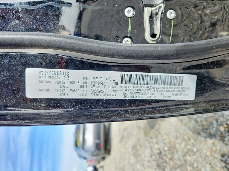 56044616 :رقم المزاد ، 1C4NJRFB7FD417567 vin ، 2015 Jeep Patriot مزاد بيع