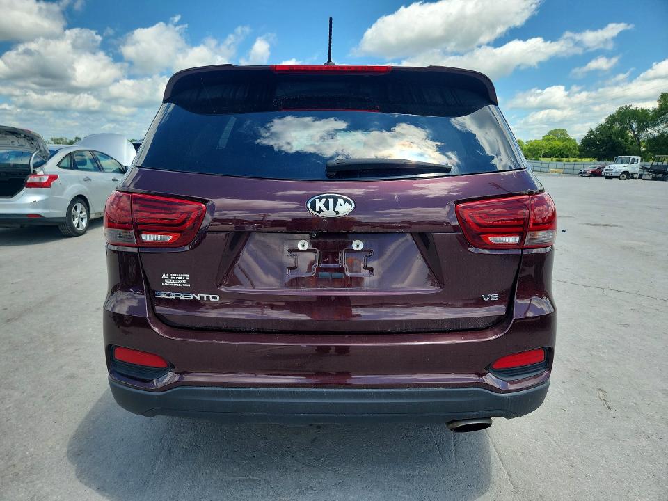 2020 Kia Sorento მანქანა იყიდება აუქციონზე, vin: 5XYPG4A52LG609536, აუქციონის ნომერი: 58016356
