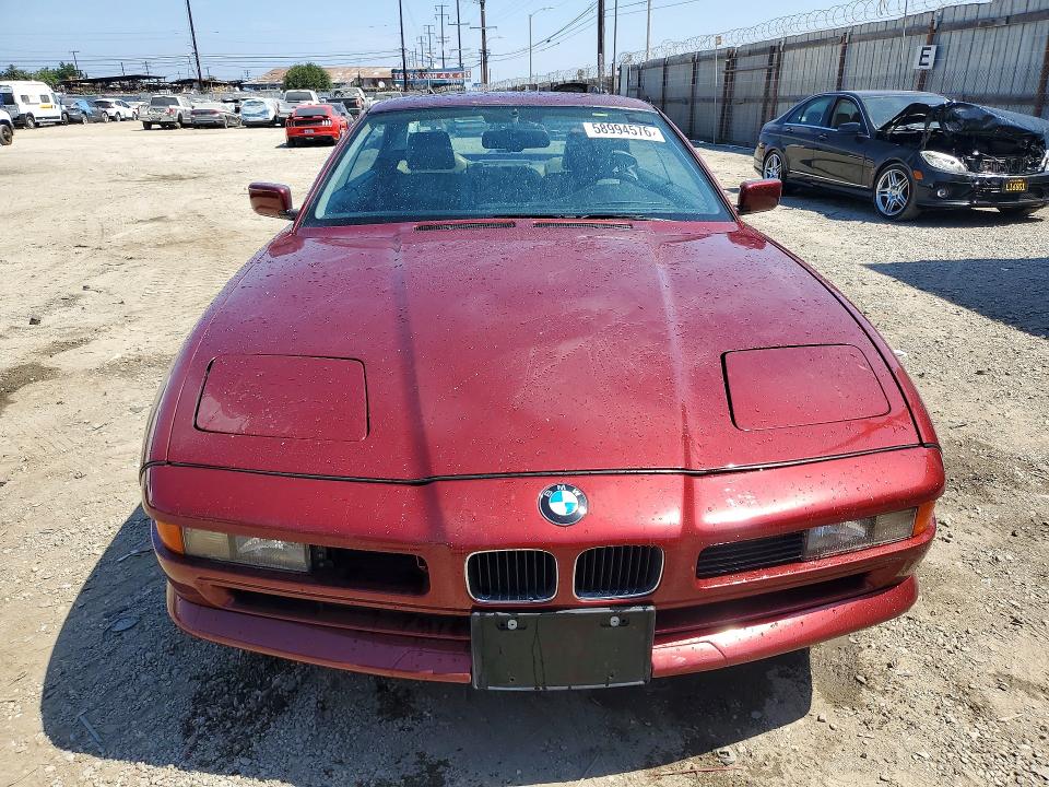 1991 Bmw 850 მანქანა იყიდება აუქციონზე, vin: WBAEG2310MCB72020, აუქციონის ნომერი: 58994576