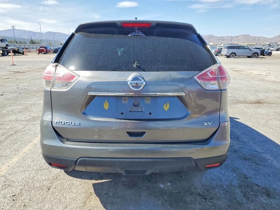 2015 Nissan Rogue მანქანა იყიდება აუქციონზე, vin: KNMAT2MT5FP542948, აუქციონის ნომერი: 54119236