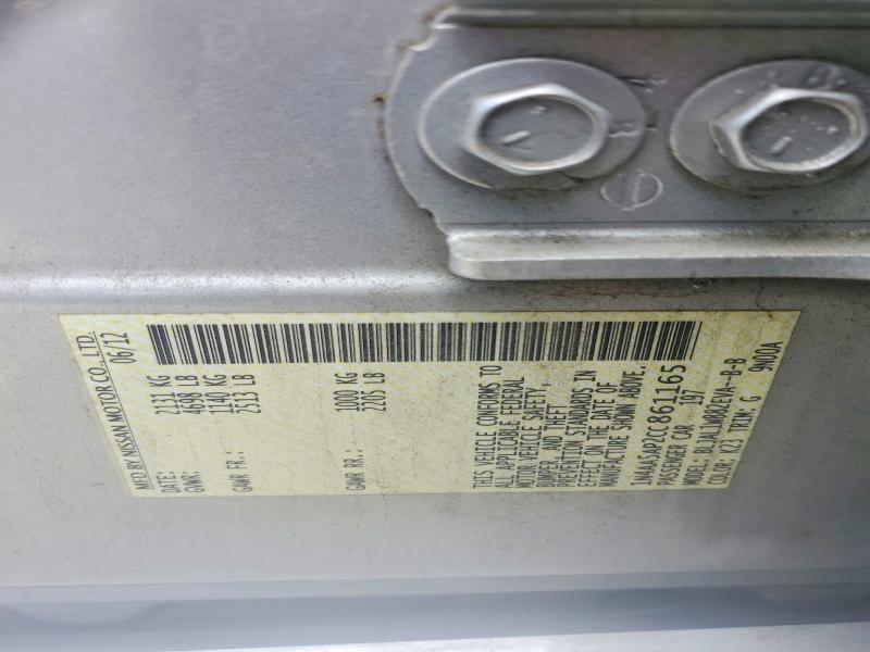 Aukcja sprzedaży 2012 Nissan Maxima, vin: 1N4AA5AP2CC861165, numer aukcji: 57851736