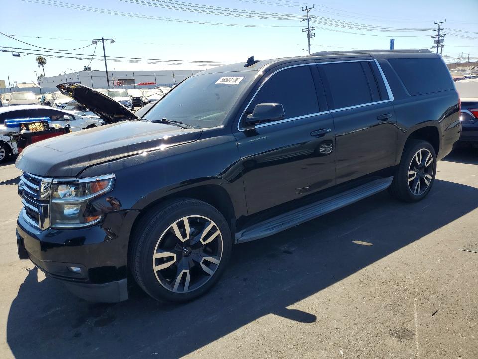 2015 Chevrolet Suburban მანქანა იყიდება აუქციონზე, vin: 1GNSCJKC9FR721085, აუქციონის ნომერი: 56584606