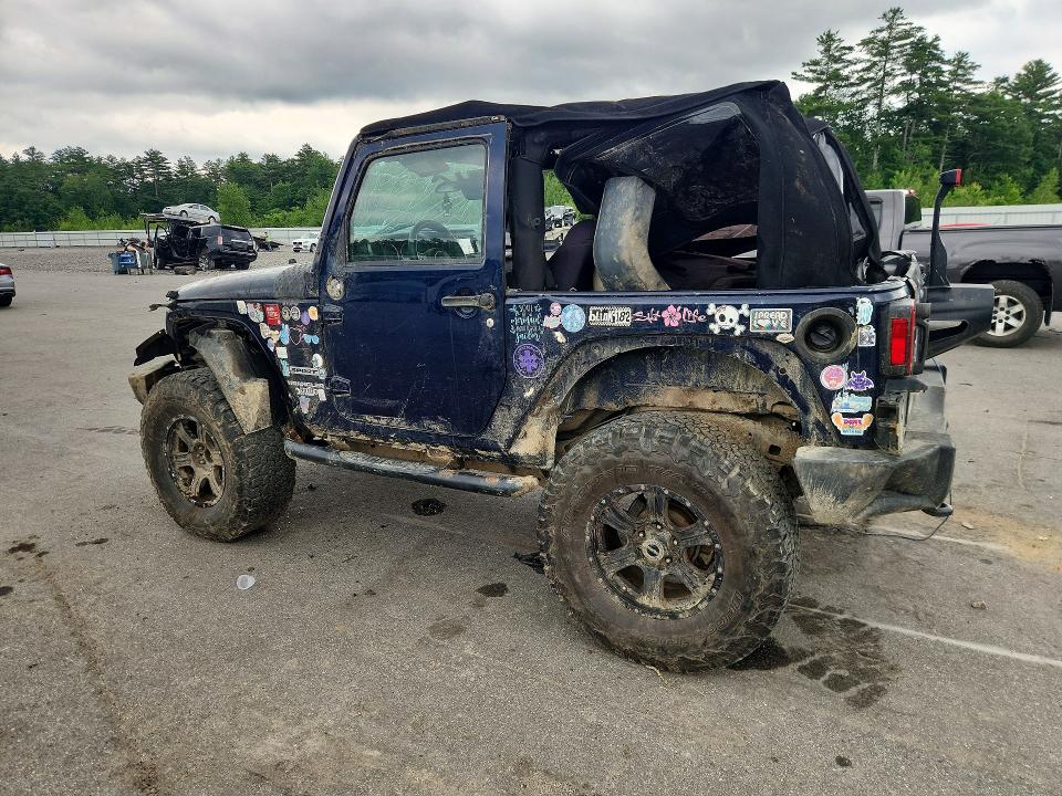 58727776 :رقم المزاد ، 1C4AJWAG4DL546028 vin ، 2013 Jeep Wrangler مزاد بيع