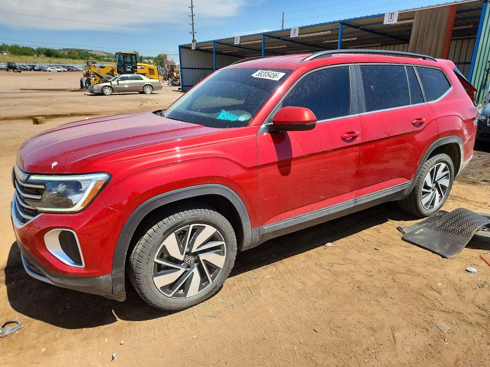58205456 :رقم المزاد ، 1V2HR2CA3RC541076 vin ، 2024 Volkswagen Atlas مزاد بيع
