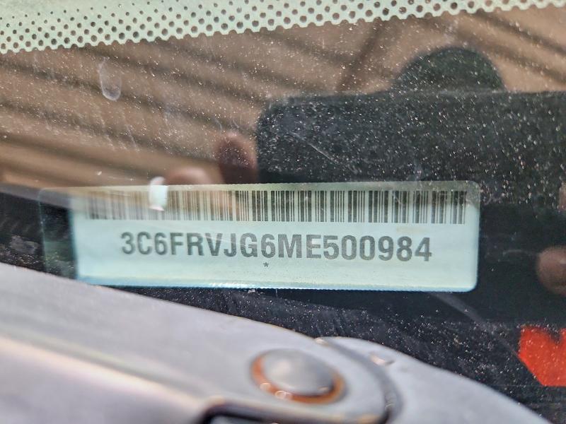 58502186 :رقم المزاد ، 3C6FRVJG6ME500984 vin ، 2021 Ram Promaster 3500 مزاد بيع