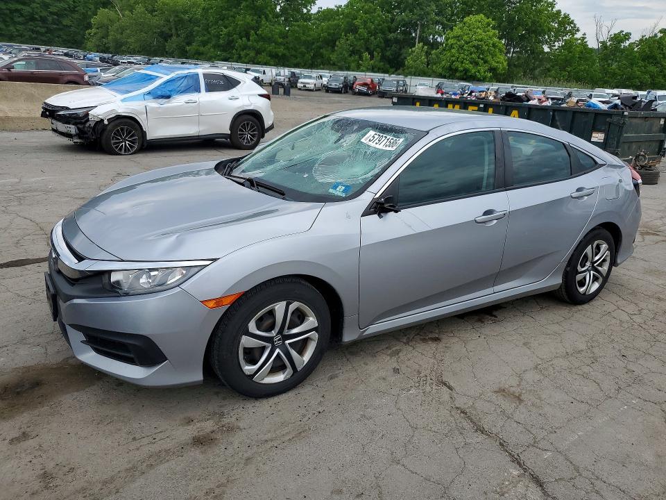 Продаж на аукціоні авто 2018 Honda Civic, vin: 2HGFC2F58JH551095, номер лоту: 57971586