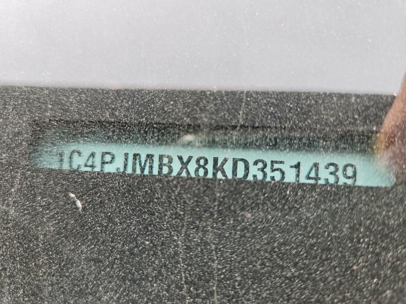 2019 Jeep Cherokee მანქანა იყიდება აუქციონზე, vin: 1C4PJMBX8KD351439, აუქციონის ნომერი: 57184116