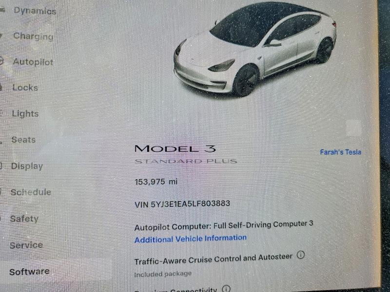 Aukcja sprzedaży 2020 Tesla Model 3, vin: 5YJ3E1EA5LF803883, numer aukcji: 58770876