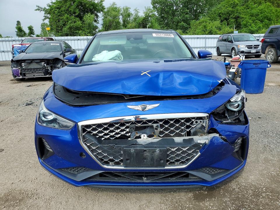 Aukcja sprzedaży 2019 Genesis G70, vin: KMTG54LE1KU010788, numer aukcji: 55313866
