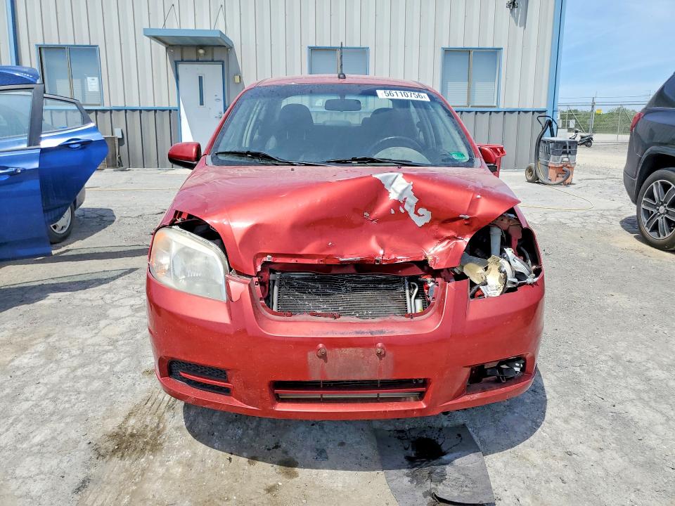 56110756 :رقم المزاد ، KL1TD5DE3AB134146 vin ، 2010 Chevrolet Aveo مزاد بيع