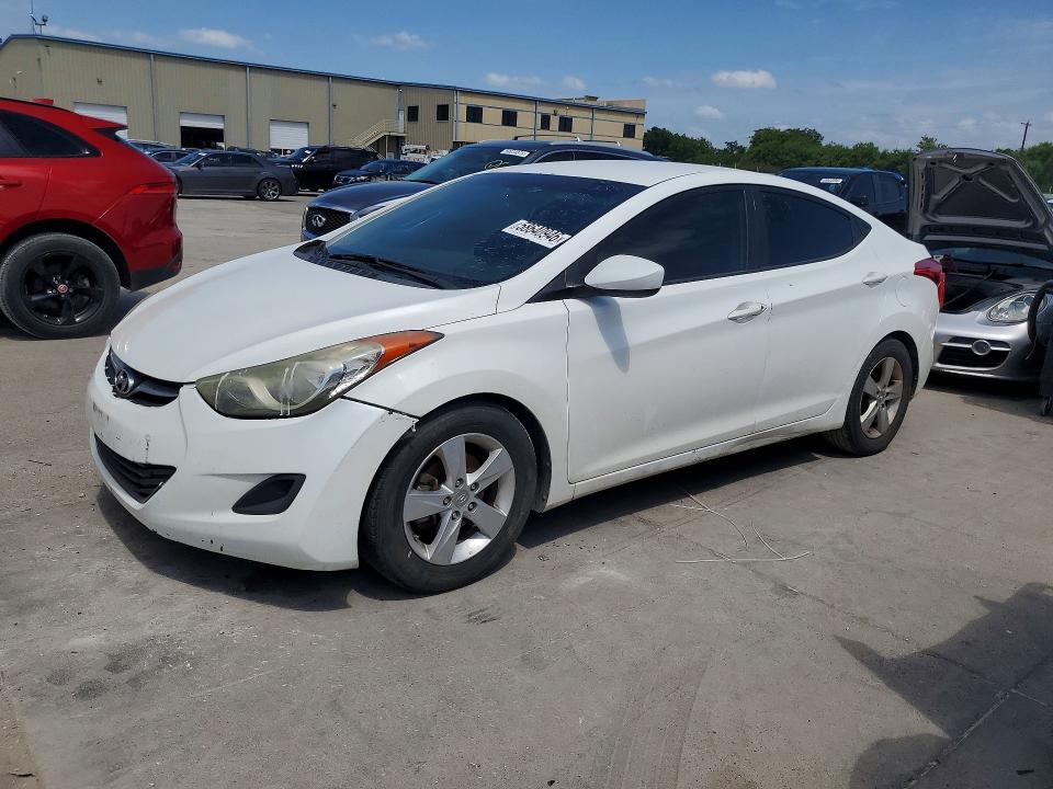 Aukcja sprzedaży 2013 Hyundai Elantra, vin: 5NPDH4AE3DH411235, numer aukcji: 58640946