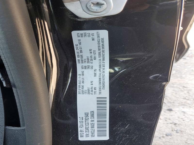 58222816 :رقم المزاد ، 2C4RC1CG7TR216483 vin ، 2026 Chrysler Voyager مزاد بيع