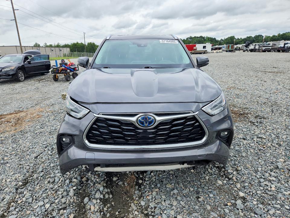 Aukcja sprzedaży 2021 Toyota Highlander Hybrid, vin: 5TDYARAHXMS006660, numer aukcji: 57164986