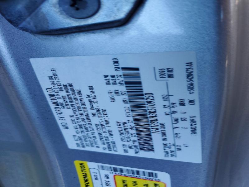 2019 Ford Mustang მანქანა იყიდება აუქციონზე, vin: 1FATP8UH3K5109250, აუქციონის ნომერი: 57254126