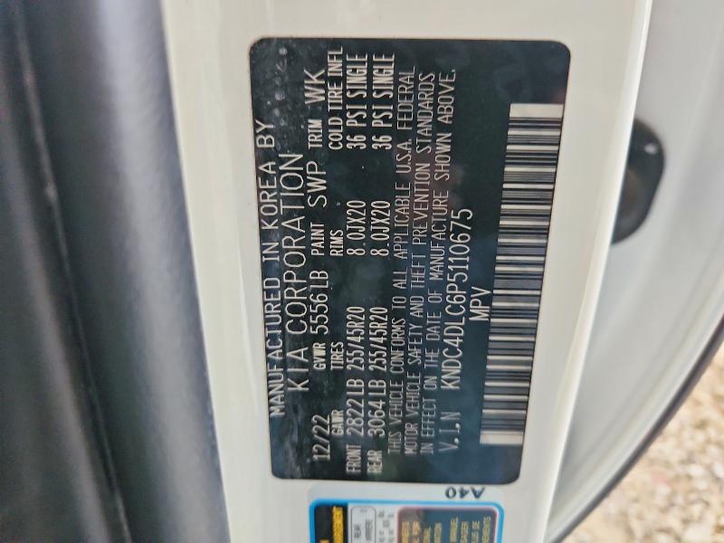 Продажа на аукционе авто 2023 Kia Ev6, vin: KNDC4DLC6P5110675, номер лота: 56955306