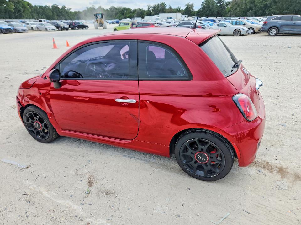 2015 Fiat 500 მანქანა იყიდება აუქციონზე, vin: 3C3CFFBR2FT657456, აუქციონის ნომერი: 56290476