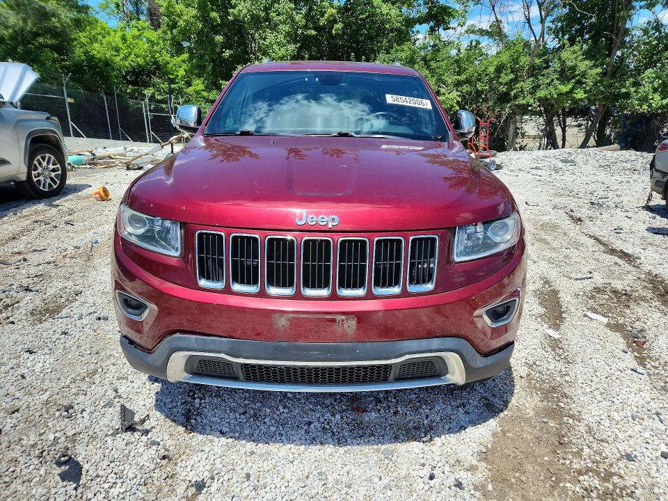 58542006 :رقم المزاد ، 1C4RJFBG7GC449721 vin ، 2016 Jeep Gran Chero مزاد بيع