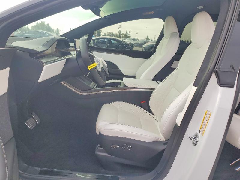 2022 Tesla Model X მანქანა იყიდება აუქციონზე, vin: 7SAXCBE68NF339387, აუქციონის ნომერი: 55735876