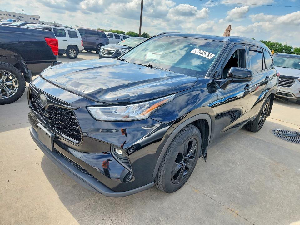 2020 Toyota Highlander მანქანა იყიდება აუქციონზე, vin: 5TDGZRAH4LS014952, აუქციონის ნომერი: 57263056