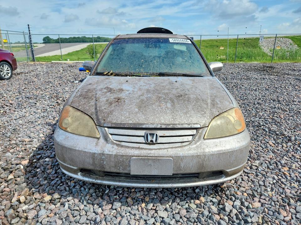 Продаж на аукціоні авто 2002 Honda Civic, vin: 1HGES26892L060547, номер лоту: 58955656