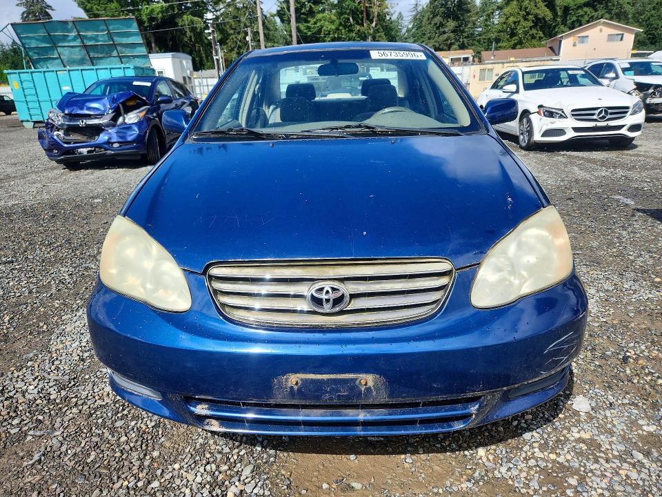 56735996 :رقم المزاد ، 1NXBR38E54Z312700 vin ، 2004 Toyota Corolla مزاد بيع