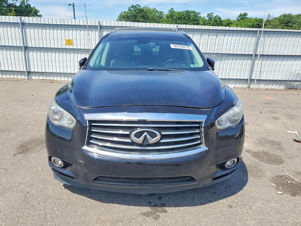 56530616 :رقم المزاد ، 5N1AL0MM2DC313334 vin ، 2013 Infiniti Jx35 مزاد بيع