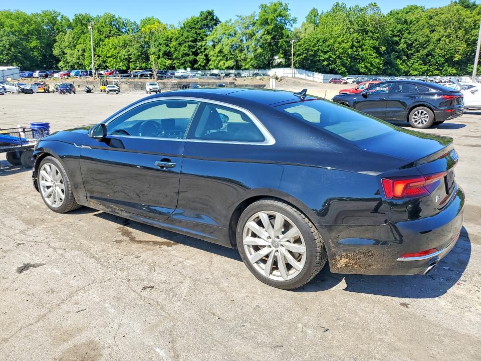 2018 Audi A5 მანქანა იყიდება აუქციონზე, vin: WAUNNAF55JA082171, აუქციონის ნომერი: 57519406