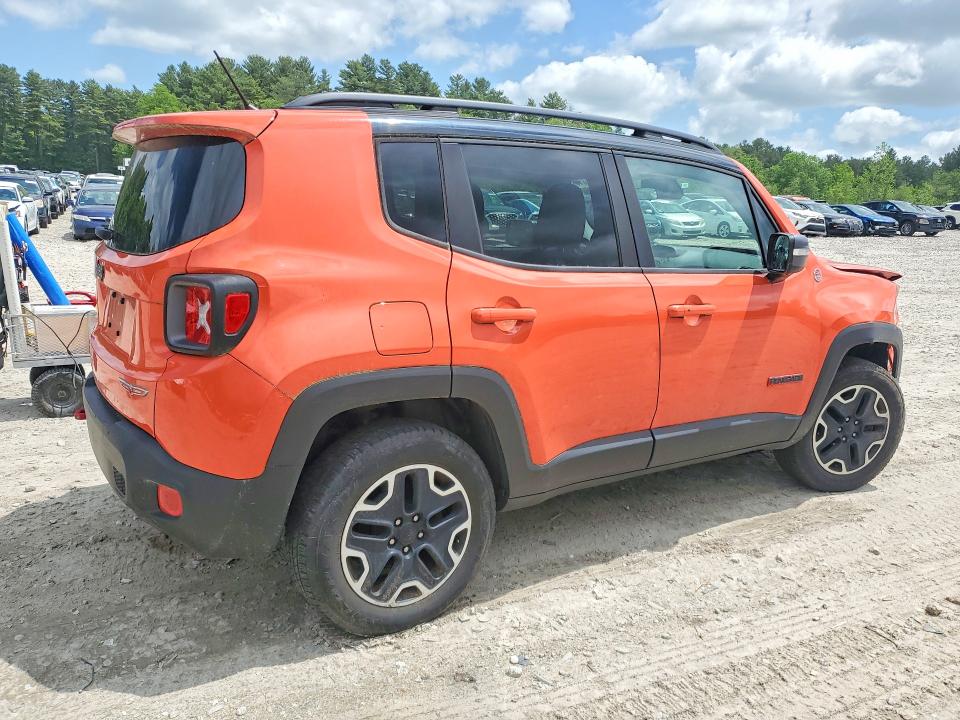 2016 Jeep Renegade მანქანა იყიდება აუქციონზე, vin: ZACCJBCT2GPC92279, აუქციონის ნომერი: 55450816