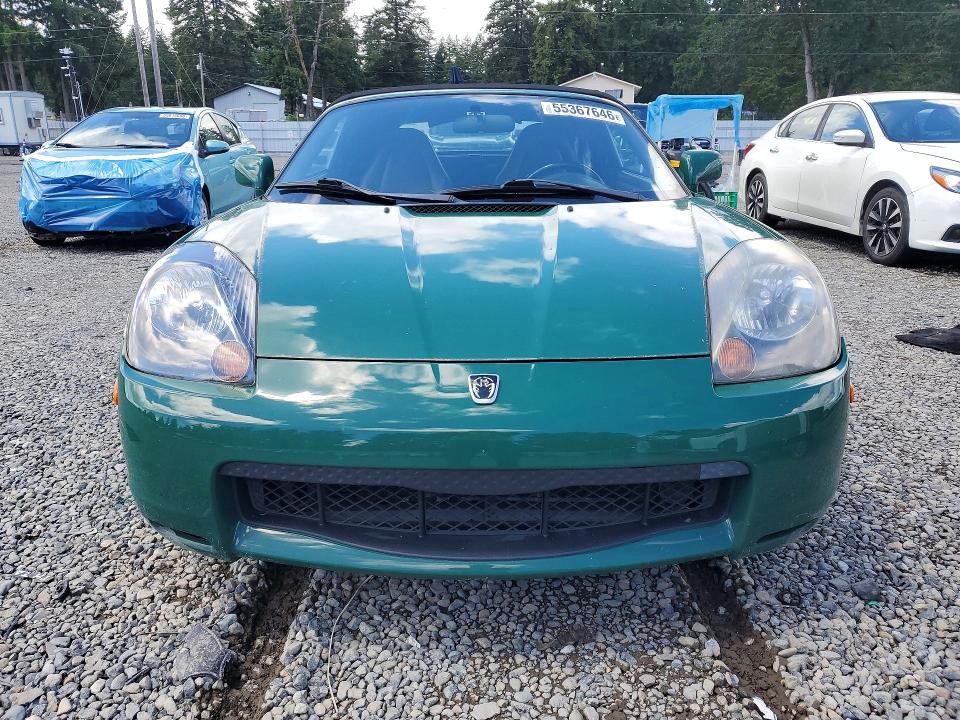 55367646 :رقم المزاد ، JTDFR320620043081 vin ، 2002 Toyota Mr2 مزاد بيع