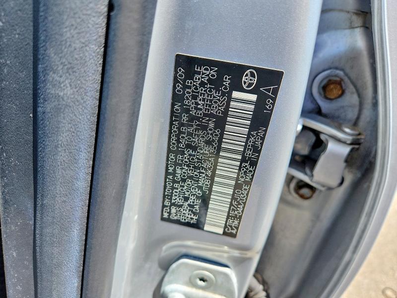 Продаж на аукціоні авто 2010 Toyota Yaris, vin: JTDBT4K35A1356406, номер лоту: 55946386