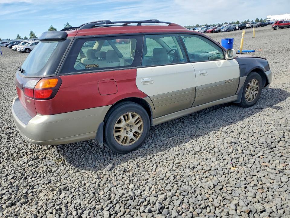 2003 Subaru Legacy მანქანა იყიდება აუქციონზე, vin: 4S3BH675X37651783, აუქციონის ნომერი: 58442906